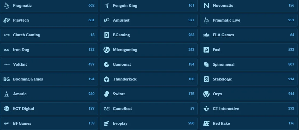 poseidonwin casino providers